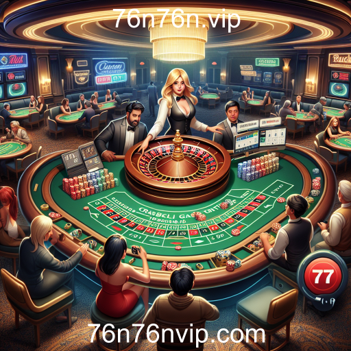 Experiência Imersiva no Casino Ao Vivo do 76n76n.vip